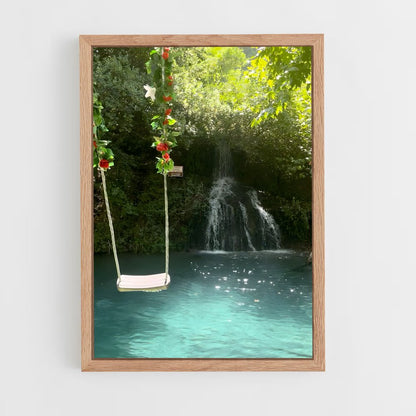 ap-waterfall-8 cadre Bois clair