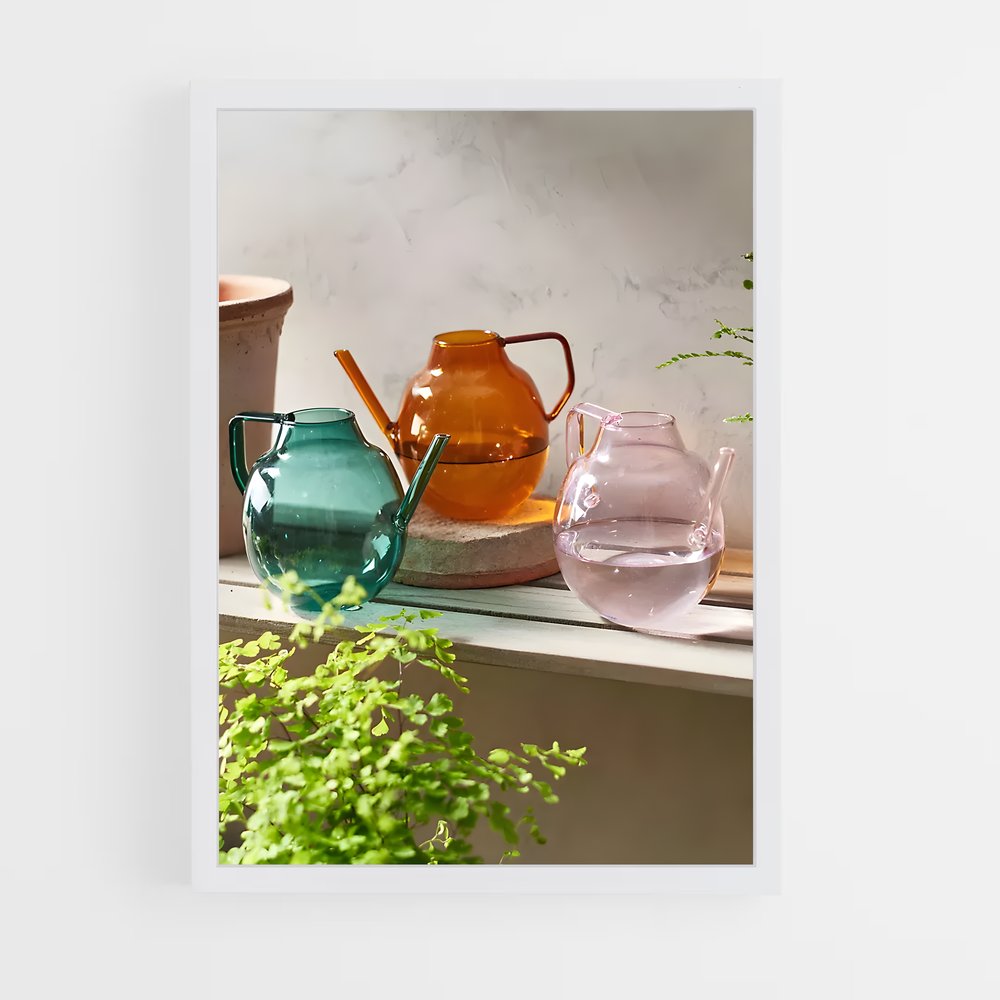 ap-watering can-5 cadre Blanc