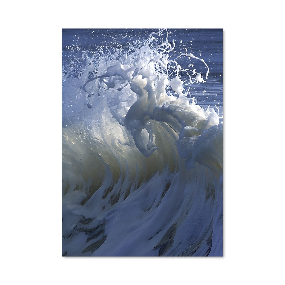 Poster Vague Écumeuse