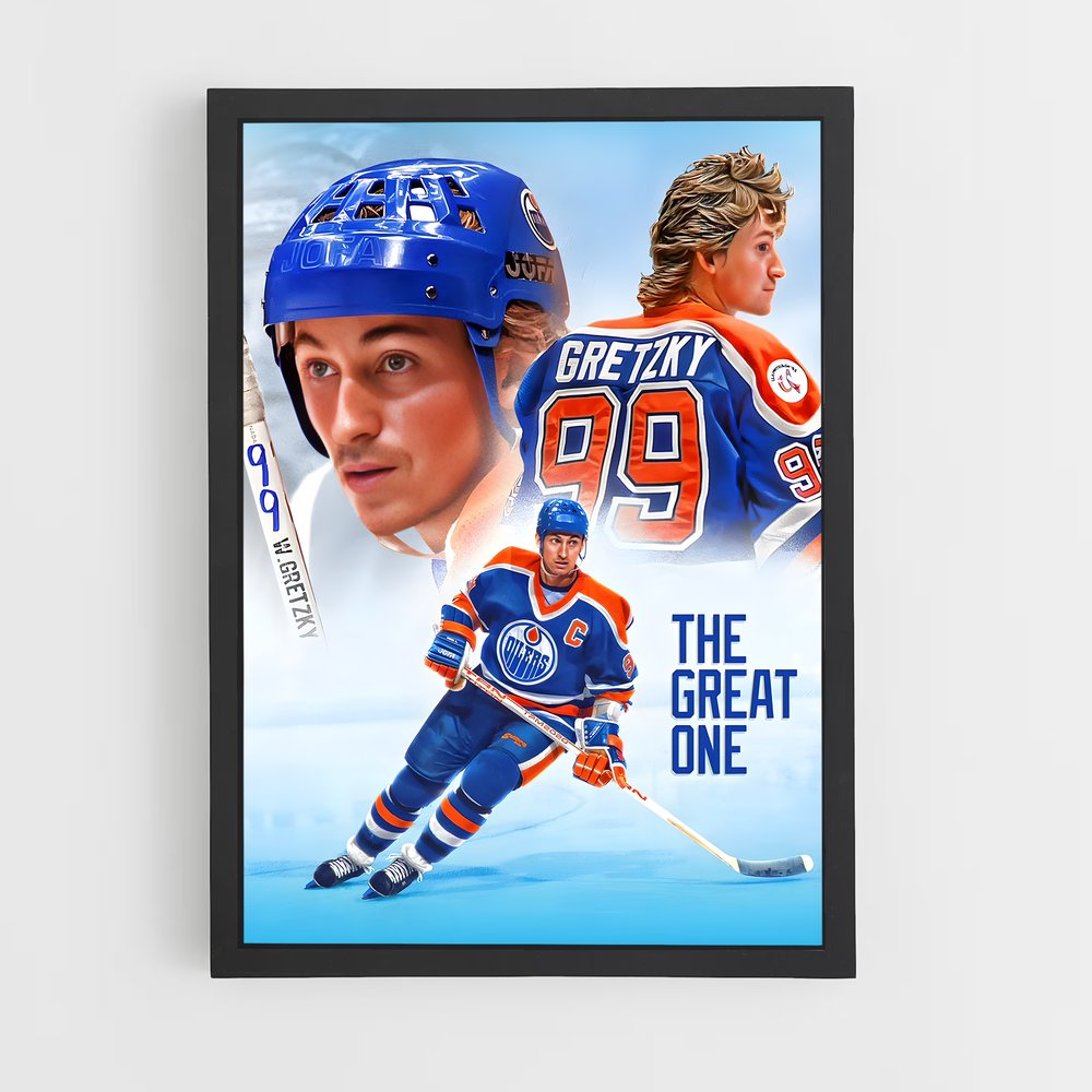 ap-wayne gretzky-5 cadre Noir