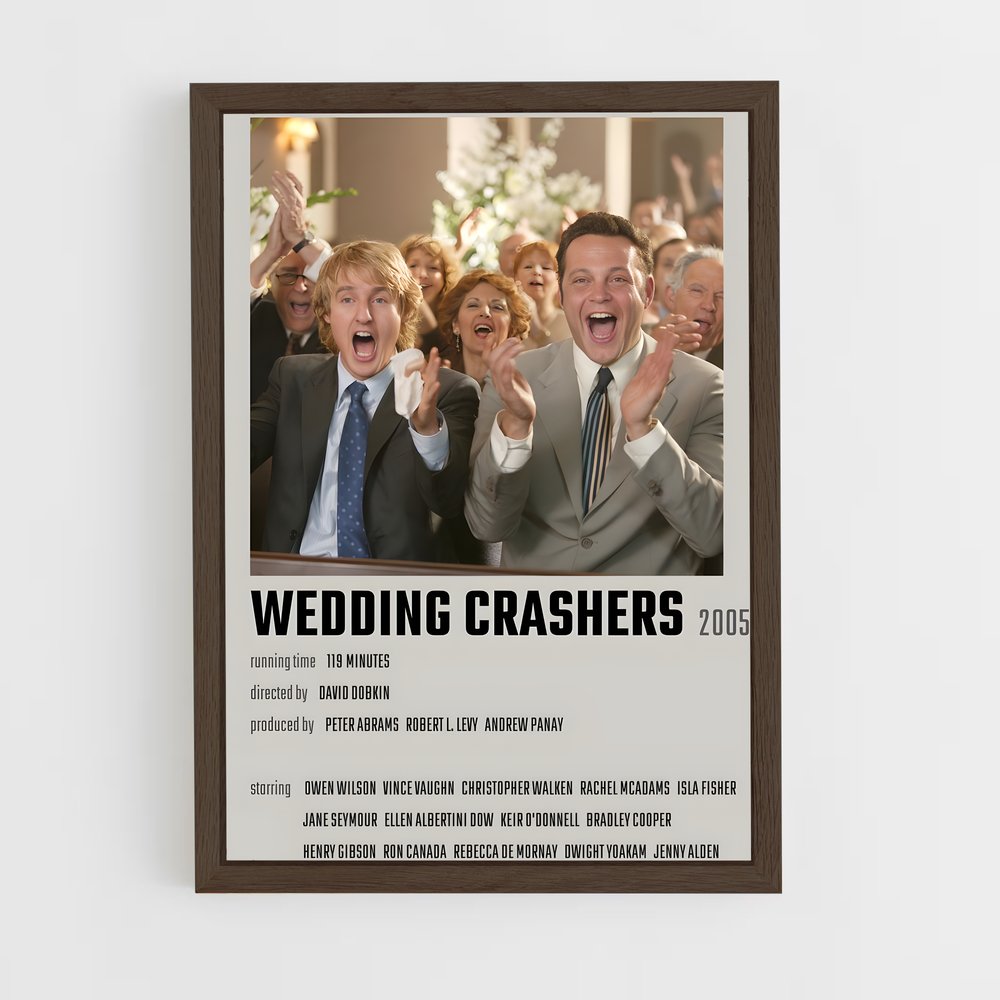 ap-wedding crashers-2 cadre Bois foncé