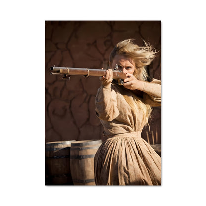 Poster Femme du Far West