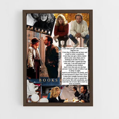 ap-when harry met sally-5 cadre Bois foncé