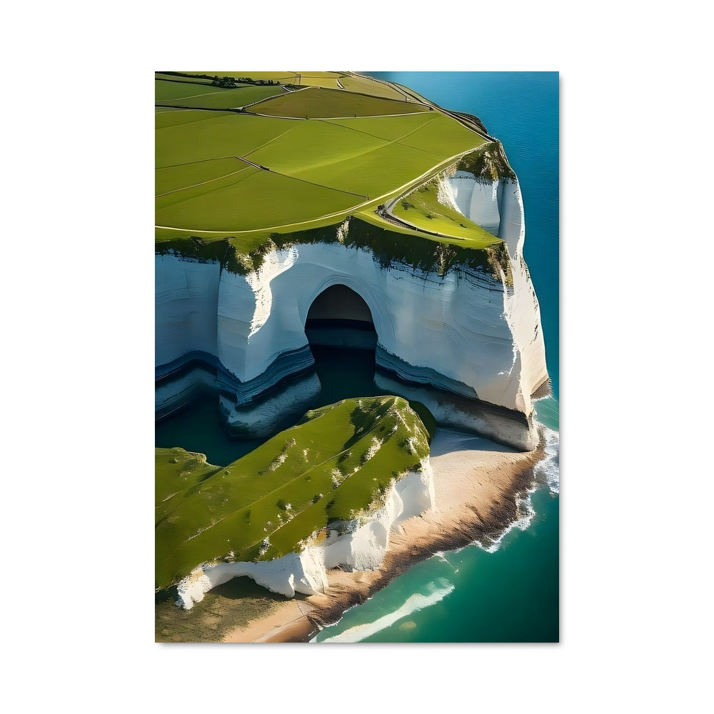 Poster Les Falaises Blanches