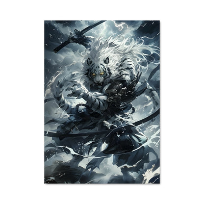 Poster L'Éclair du Tigre Blanc