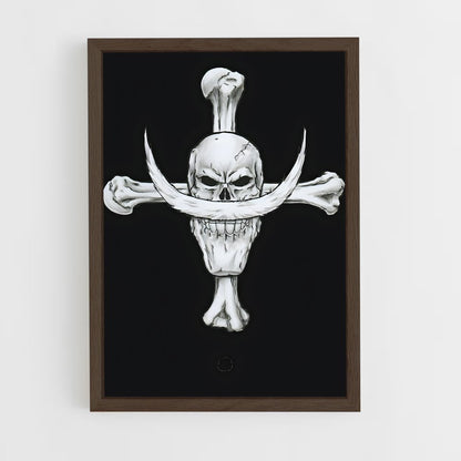 ap-whitebeard-4 cadre Bois foncé