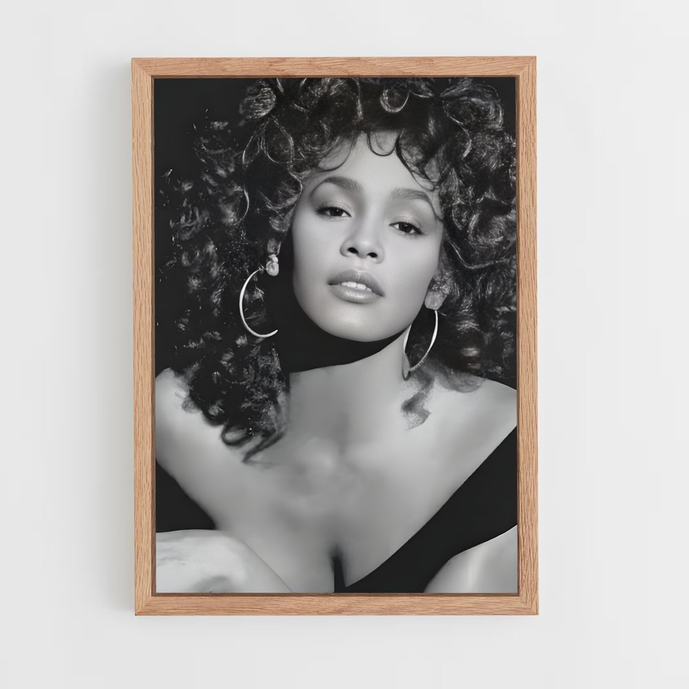 ap-whitney houston-7 cadre Bois clair
