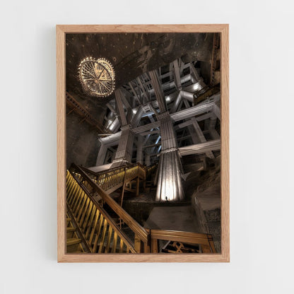 ap-wieliczka salt mine-1 cadre Bois clair
