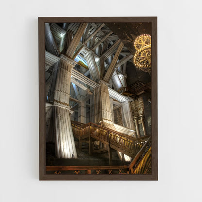 ap-wieliczka salt mine-5 cadre Bois foncé