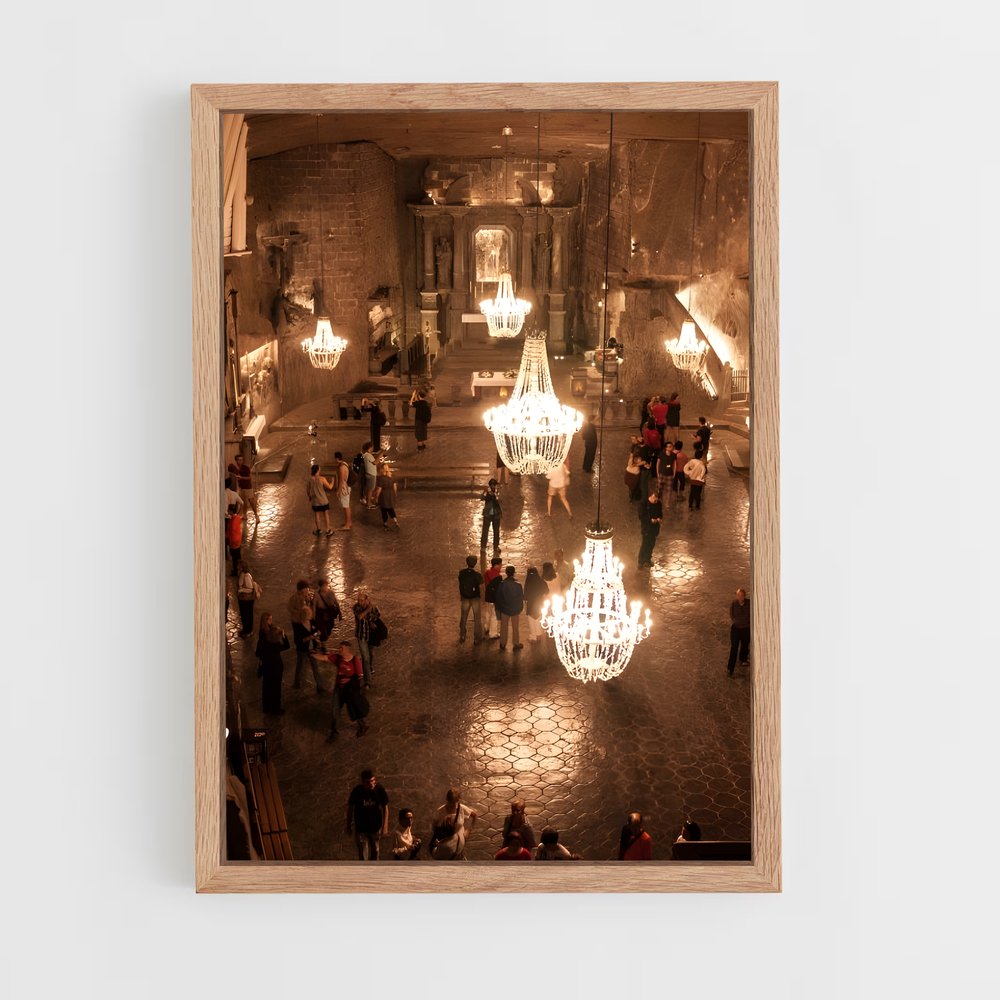 ap-wieliczka salt mine-8 cadre Bois clair