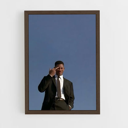 ap-will smith-6 cadre Bois foncé