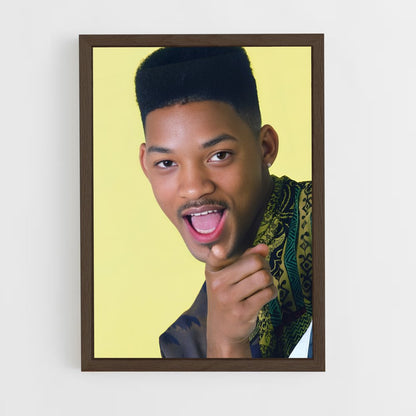 ap-will smith fresh prince-1 cadre Bois foncé