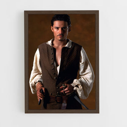 ap-will turner-5 cadre Bois foncé