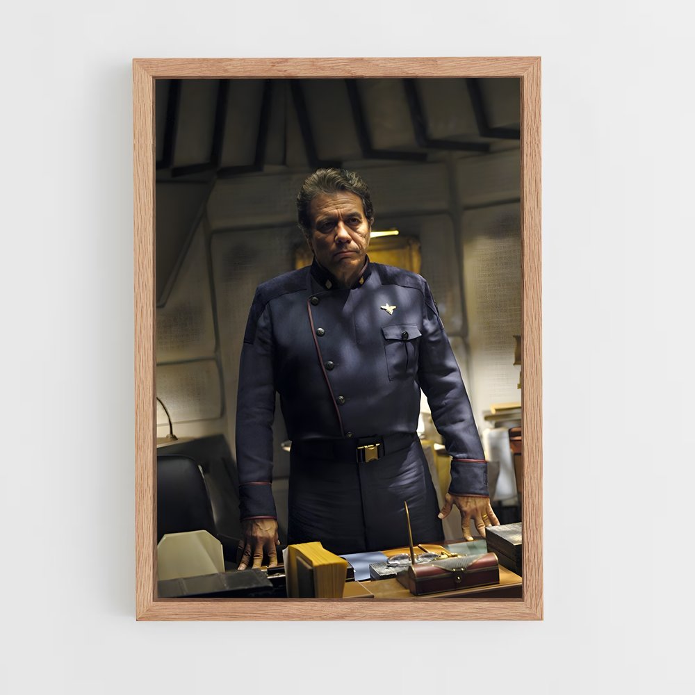 ap-william adama-1 cadre Bois clair