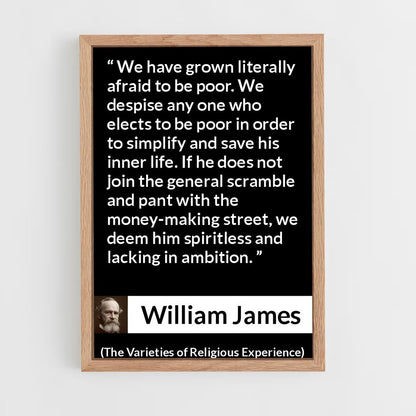 ap-william james-2 cadre Bois clair