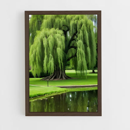 ap-willow-7 cadre Bois foncé