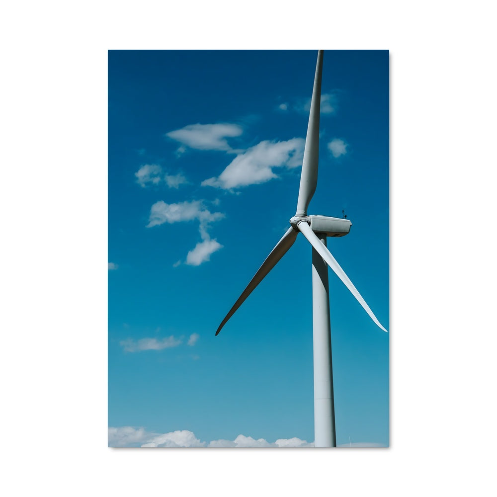 Poster Wind turbines 18043