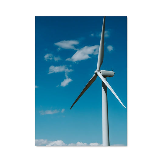 Poster Wind turbines 18043