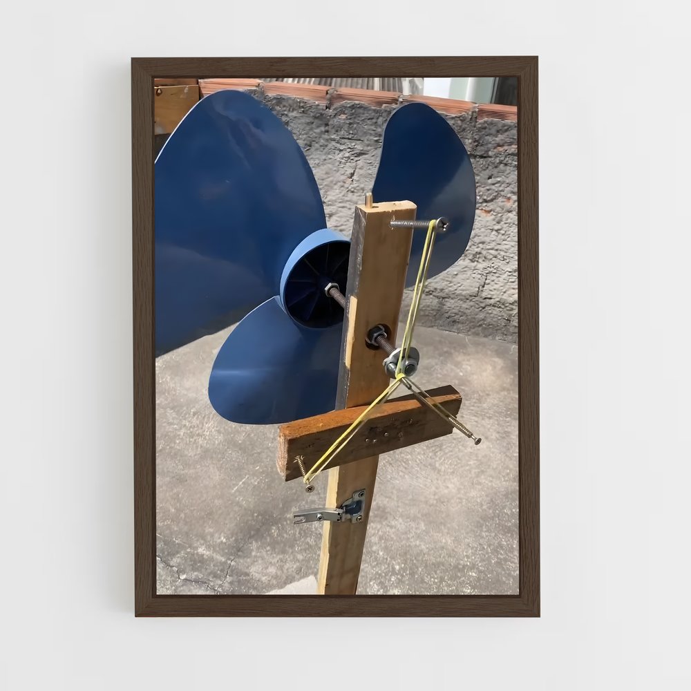 ap-wind turbines-7 cadre Bois foncé