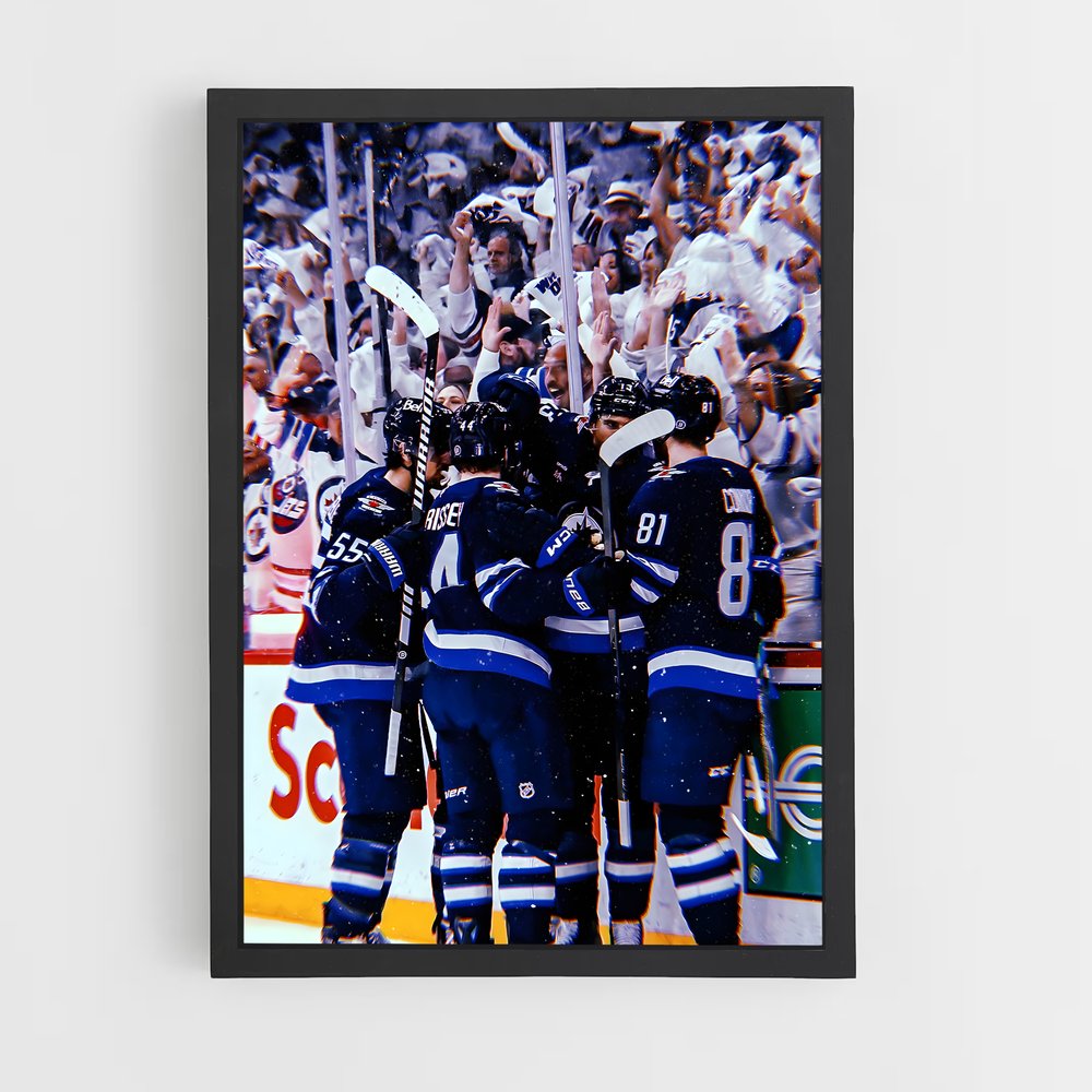ap-winnipeg jets-5 cadre Noir