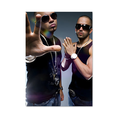 Poster Wisin and Yandel: Duo Éblouissant
