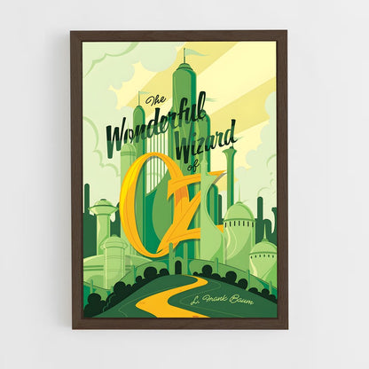 ap-wizard of oz-10 cadre Bois foncé