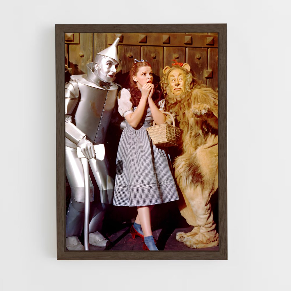ap-wizard of oz-4 cadre Bois foncé