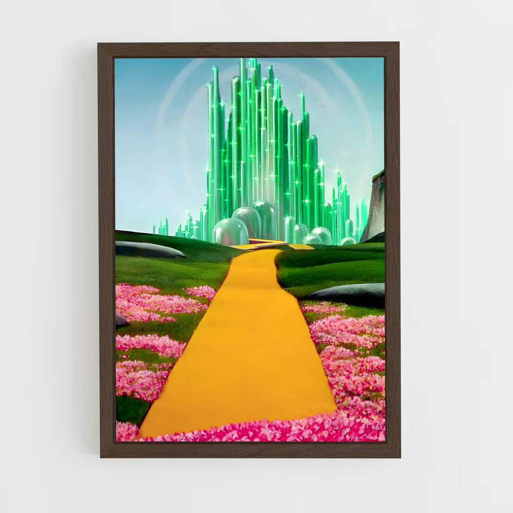 ap-wizard of oz-7 cadre Bois foncé