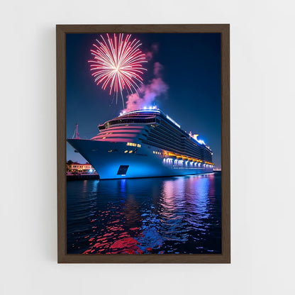 ap-wonder of the seas-2 cadre Bois foncé