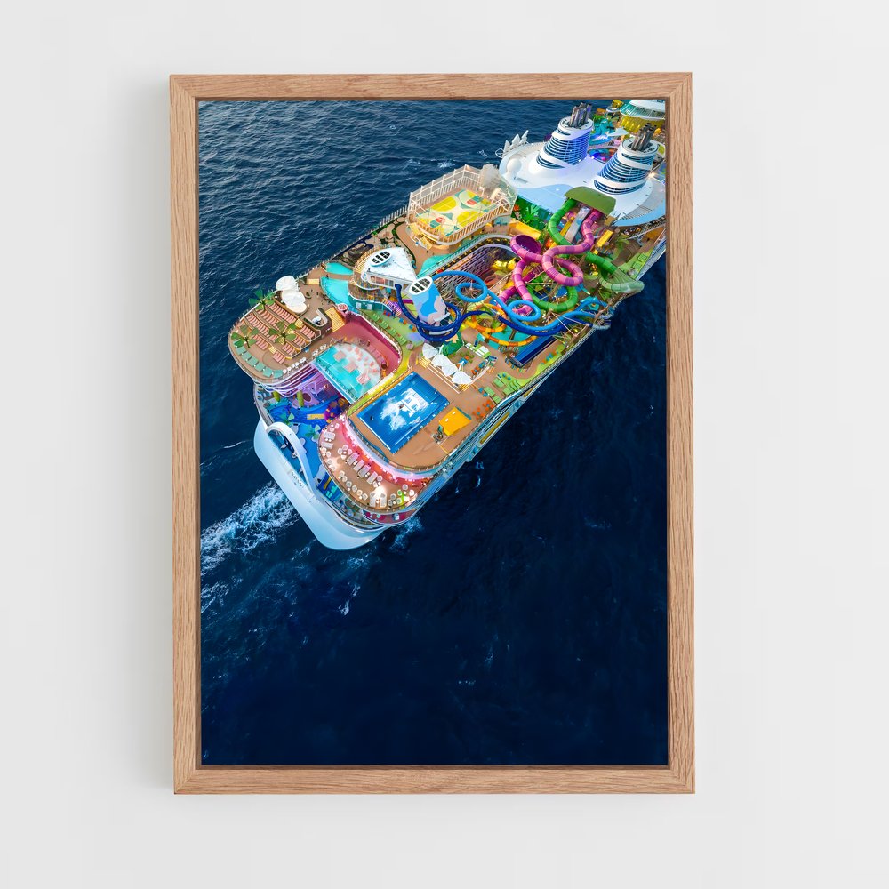 ap-wonder of the seas-3 cadre Bois clair