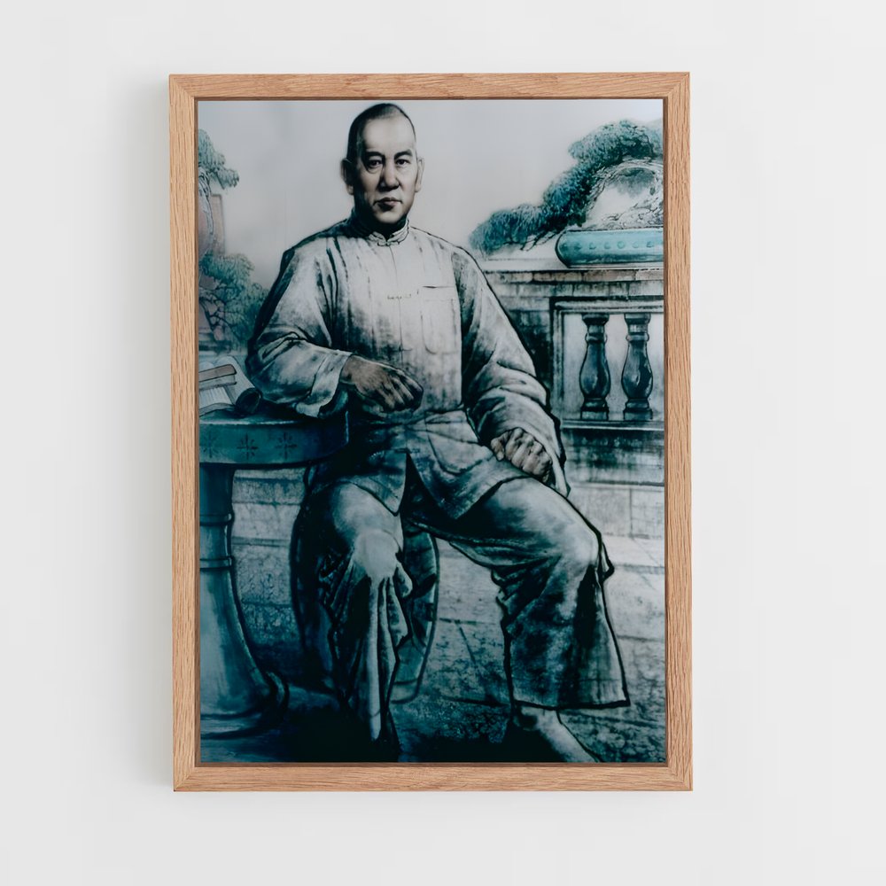 ap-wong fei hung-4 cadre Bois clair