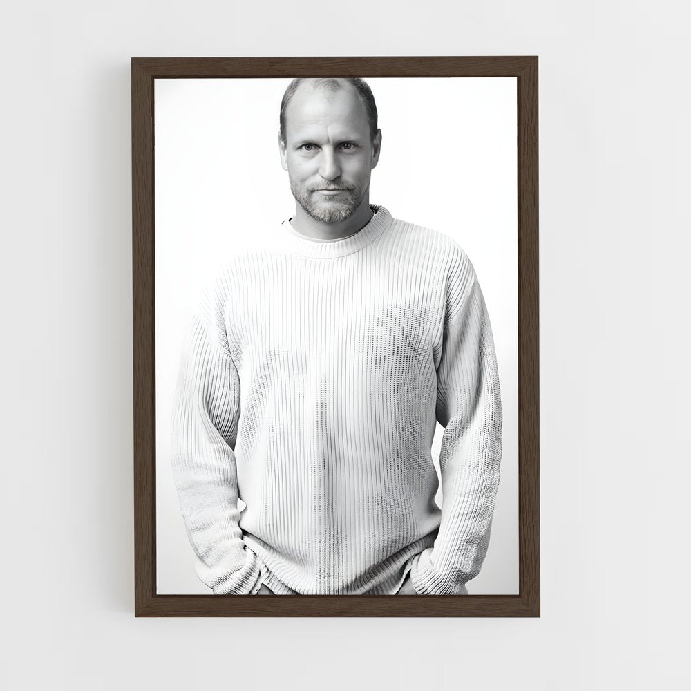 ap-woody harrelson-6 cadre Bois foncé