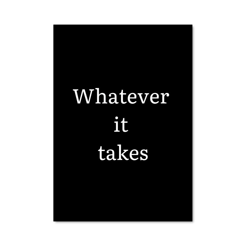 Poster Whatever It Takes