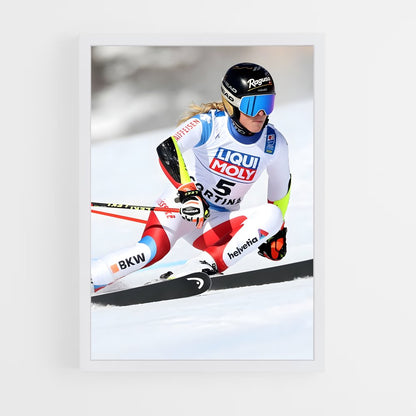 ap-world cup alpine skiing-2 cadre Blanc