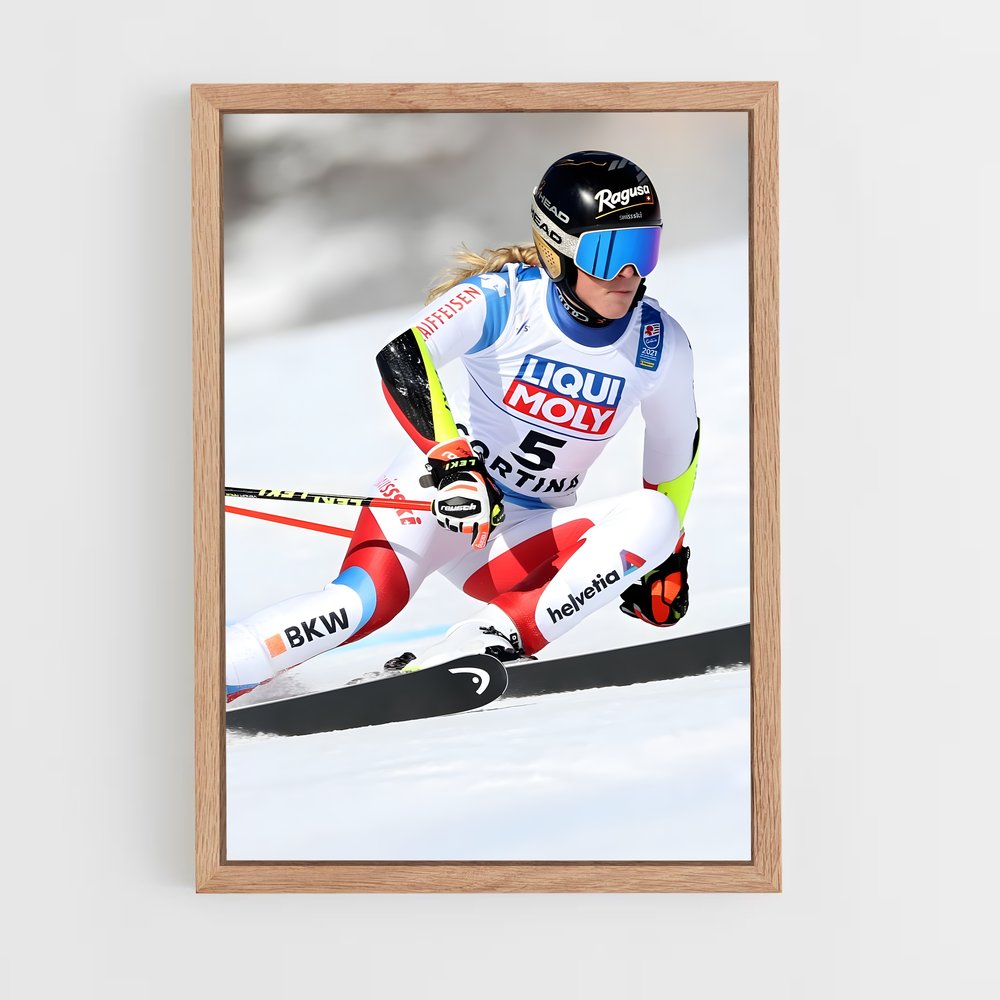 ap-world cup alpine skiing-2 cadre Bois clair