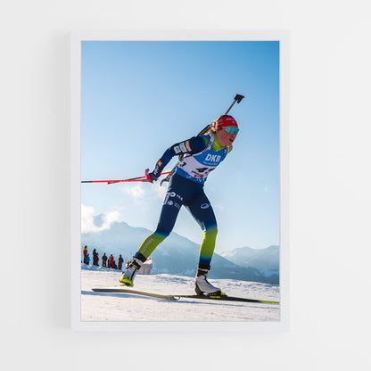 ap-world cup biathlon-3 cadre Blanc