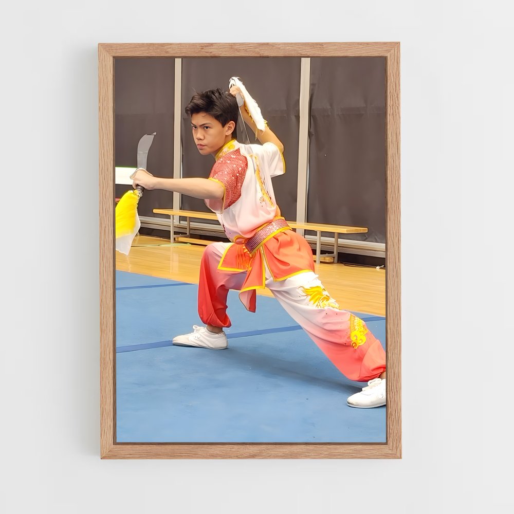 ap-world kungfu championships-1 cadre Bois clair