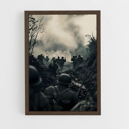 ap-world war 2-3 cadre Bois foncé