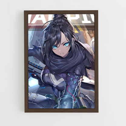 ap-wraith-9 cadre Bois foncé