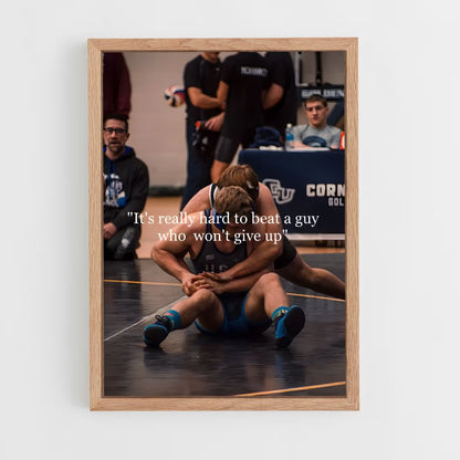 ap-wrestling-1 cadre Bois clair