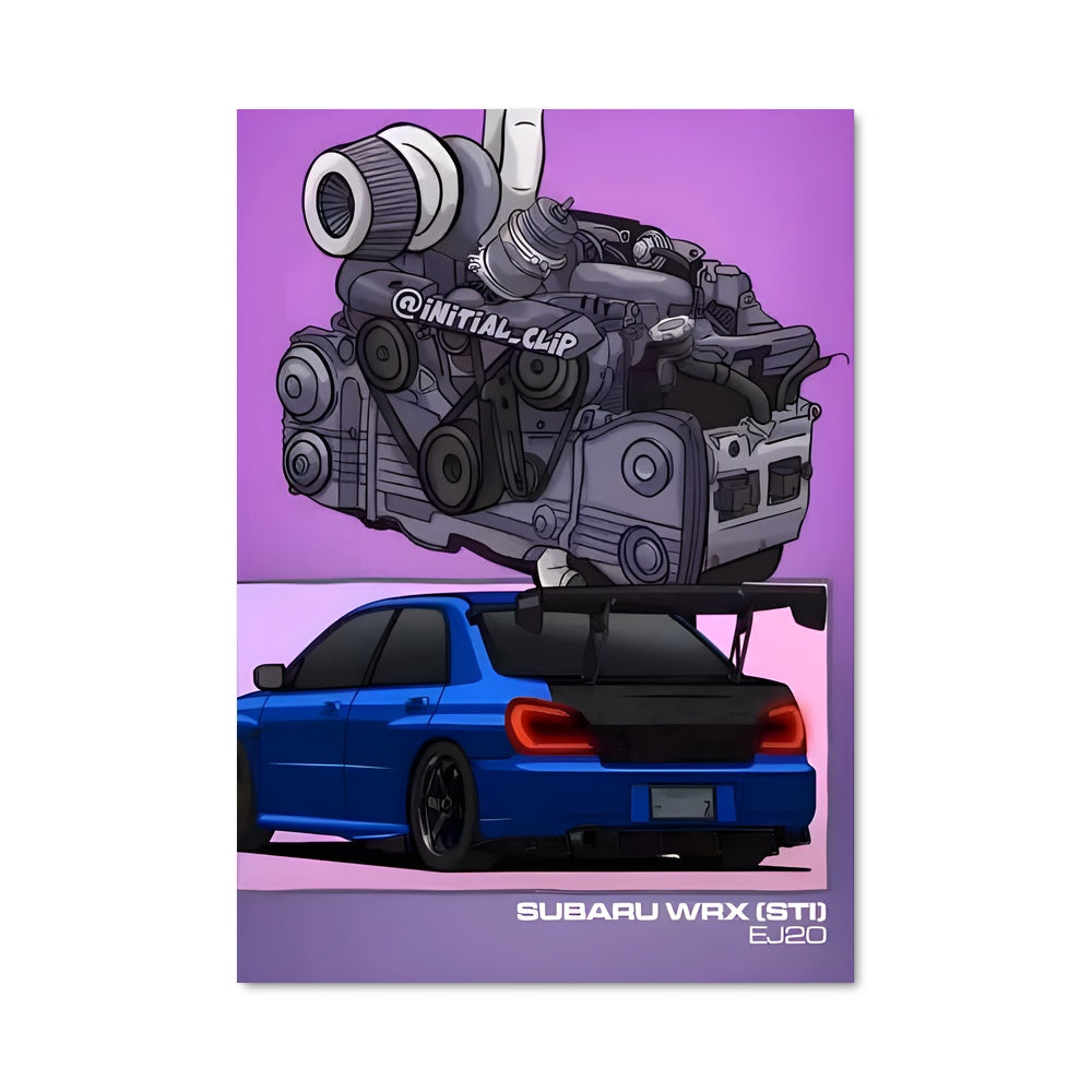 Poster Wrx sti 79658