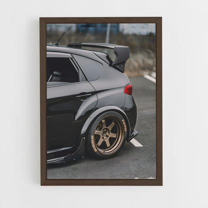 ap-wrx sti hatchback-4 cadre Bois foncé