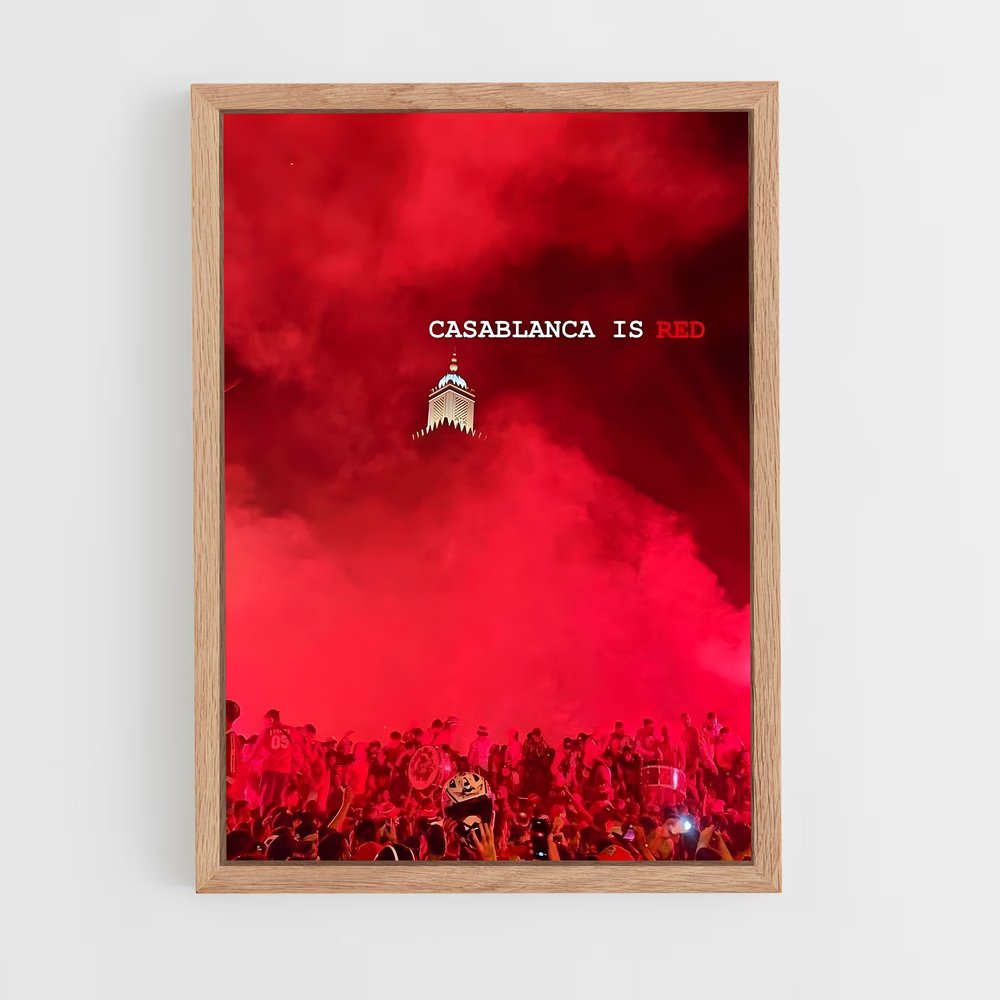 ap-wydad casablanca-10 cadre Bois clair