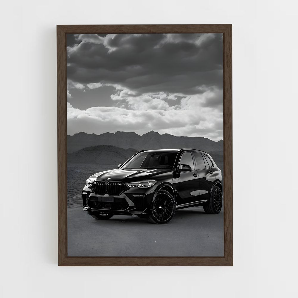 ap-x4m-3 cadre Bois foncé