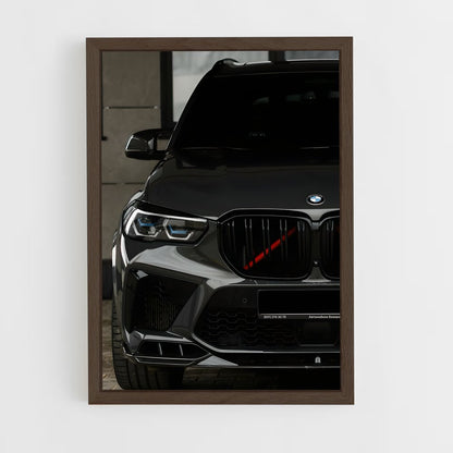 ap-x5m-1 cadre Bois foncé