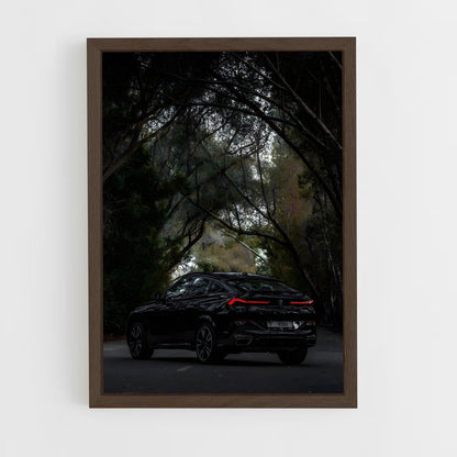 ap-x6m-4 cadre Bois foncé