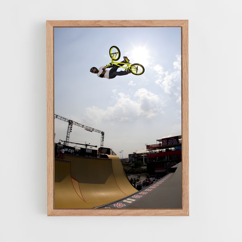 ap-x games bmx-1 cadre Bois clair