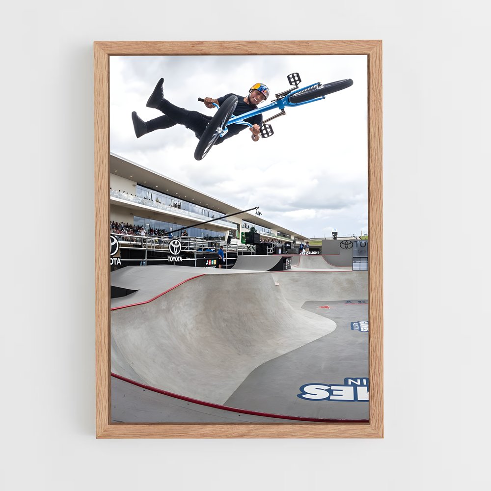 ap-x games bmx-3 cadre Bois clair
