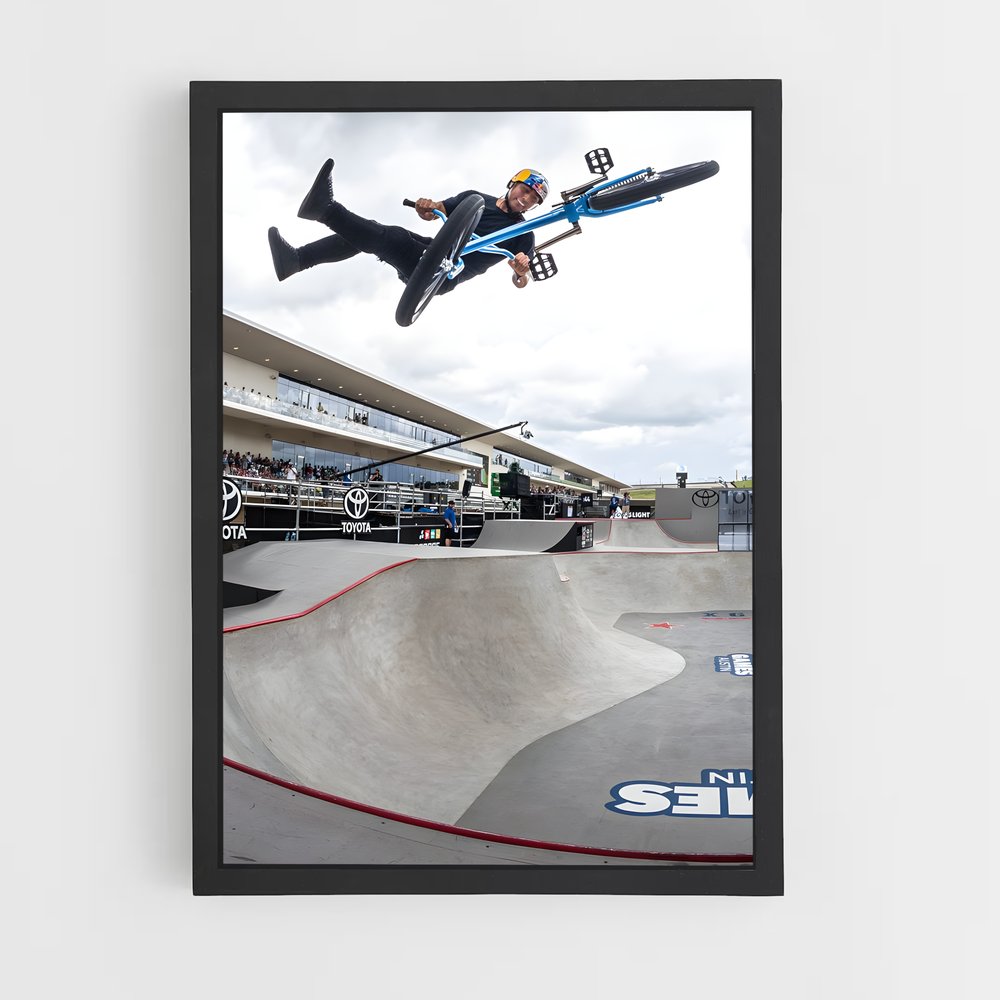 ap-x games bmx-3 cadre Noir