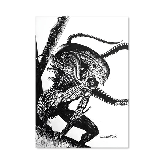 Poster Alien Head